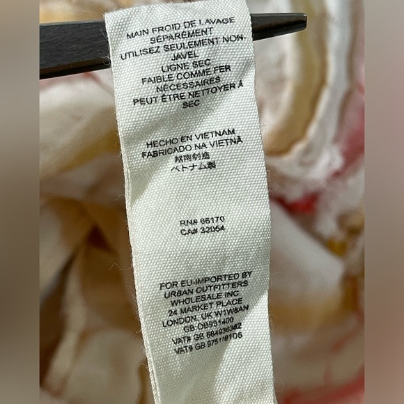 Free People Do It Again Mini Dress in Orange Combo Sz. XS - Picture 12 of 13